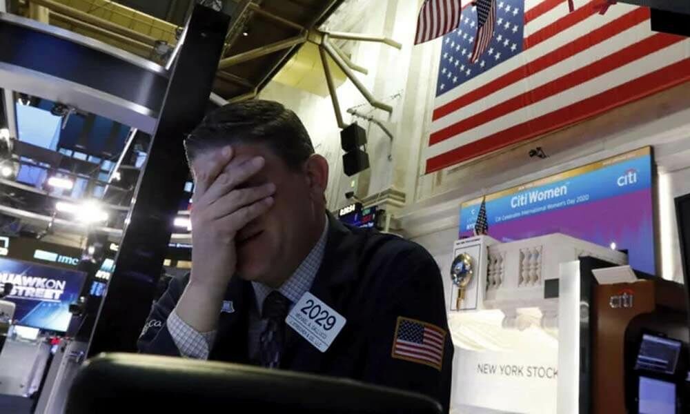 Caídas para el Dow Jones tras un PIB decepcionante; fuertes correctivos para IBM y Meta